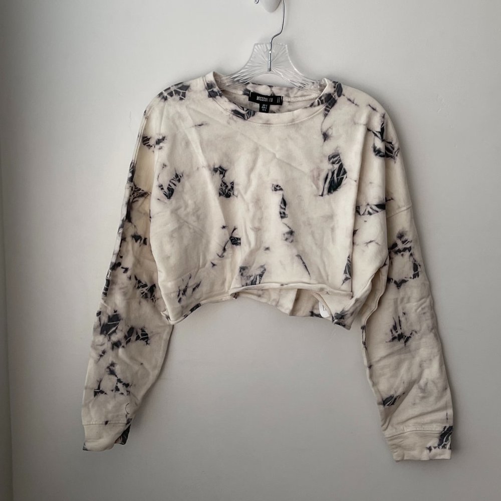 Missguided Co-Ord Oversized Crop Sweatshirt